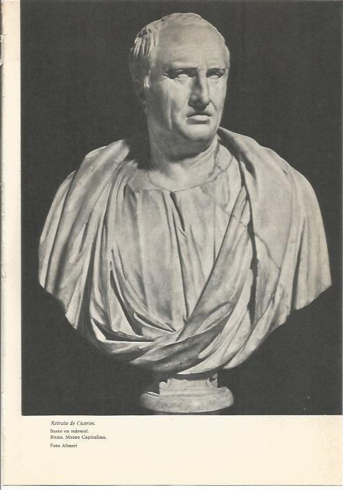 LAMINA 24692: Busto de Ciceron