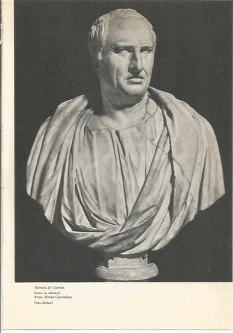 LAMINA 24692: Busto de Ciceron