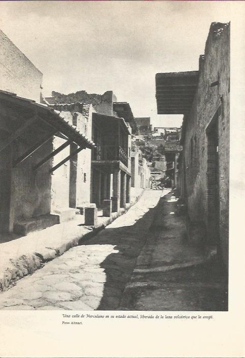 LAMINA 24705: Calle de Herculano, Italia