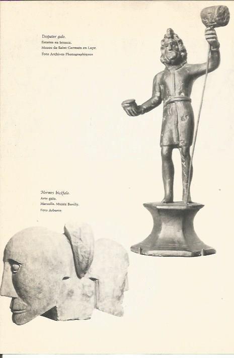 LAMINA 24695: Dispater galo y Hermes bicefalo