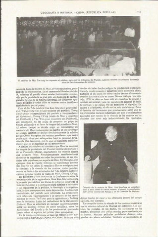 LAMINA ESPASA 36084: Sepelio de Mao Tse-tung