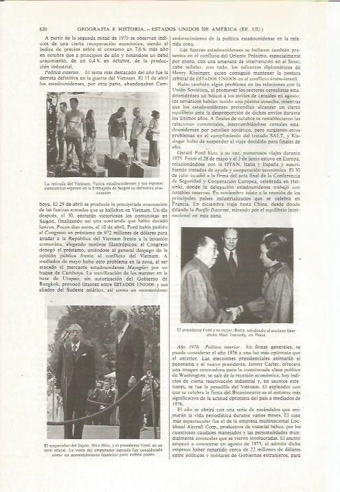 LAMINA ESPASA 36105: El presidente Ford y Mao Tse-tung