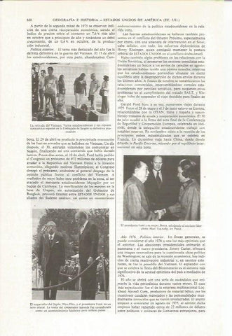 LAMINA ESPASA 36105: El presidente Ford y Mao Tse-tung