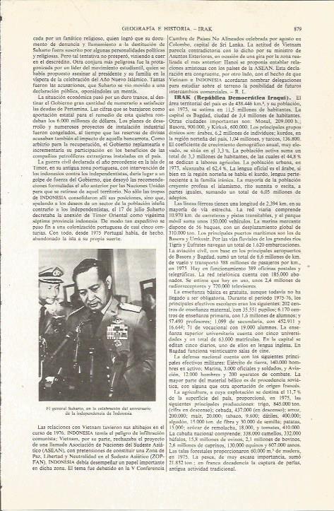 LAMINA ESPASA 36125: El general Suharto de Indonesia