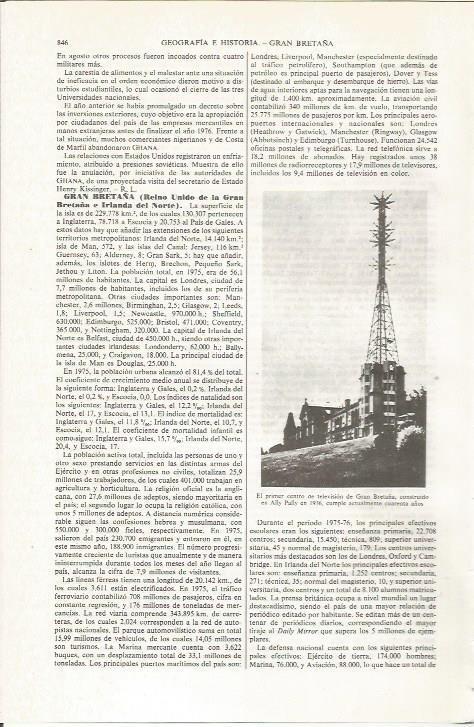 LAMINA ESPASA 36114: Centro de television en Ally Pally, Gran Bretaña