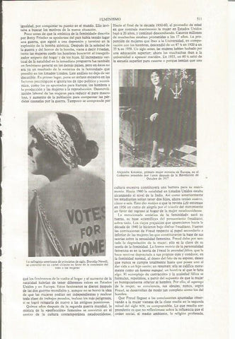LAMINA ESPASA 36039: Alexandra Kolontai y Dorothy Newell