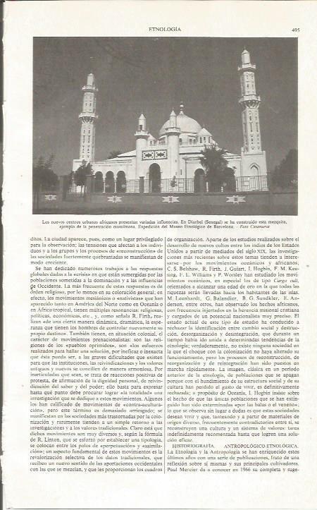 LAMINA ESPASA 36034:Mezquita en Diurbel, Senegal