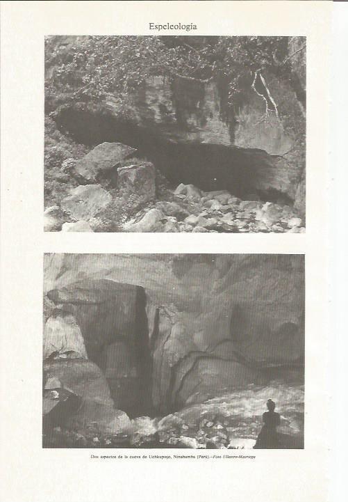 LAMINA ESPASA 36025: Cueva de Uchkupisjo en Ninabamba, Peru