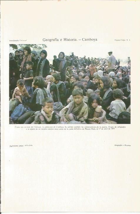 LAMINA ESPASA 36072: Refugiados de Camboya en Vietnam