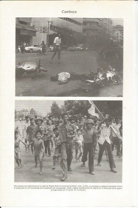 LAMINA ESPASA 36071: Caida de Phnom Penh en Camboya