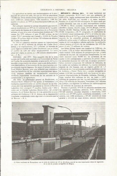 LAMINA ESPASA 36067: Torre de control de Ronquieres, Belgica