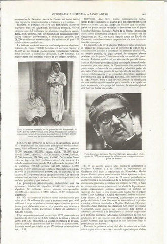 LAMINA ESPASA 36066: El jeque Mujibur Rahman