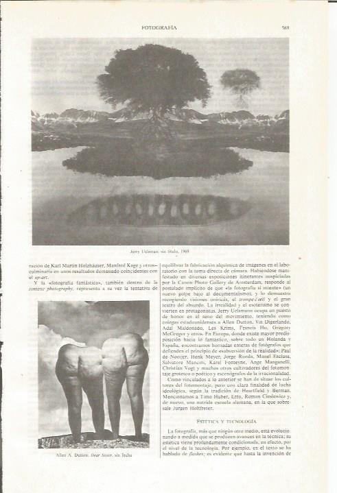 LAMINA ESPASA 36050: Fotografias de Jerry Uelsman y Allen A. Dutton