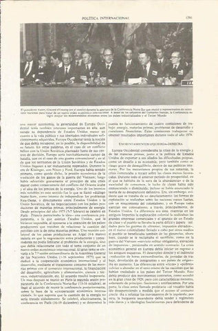 LAMINA ESPASA 36214:  Conferencia Norte-Sur en 1975