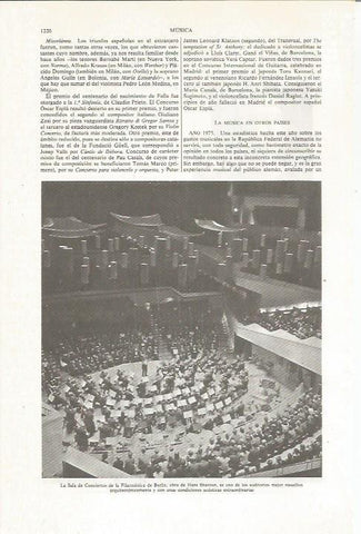 LAMINA ESPASA 36197: Sala de Conciertos de la Filarmonica de Berlin