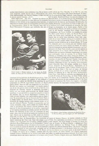 LAMINA ESPASA 36241: Jennie Linden, Glenda Jackson, Colin Blakely y Kate Nelligan