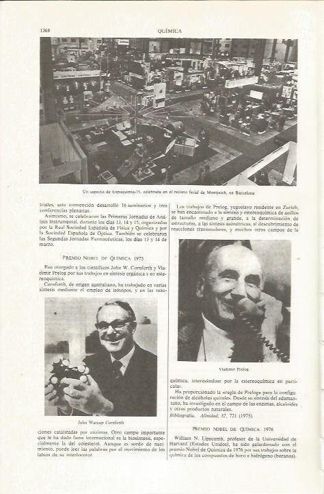LAMINA ESPASA 36225:  Expoquimica -75 en Barcelona