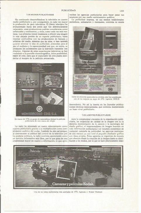 LAMINA ESPASA 36224: Ejemplos de publicidad de Kodak