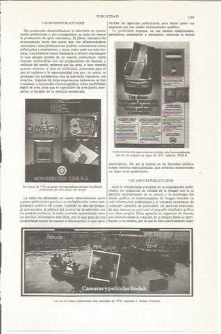 LAMINA ESPASA 36224: Ejemplos de publicidad de Kodak