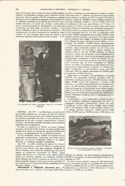 LAMINA ESPASA 36160: Los reyes de Tonga