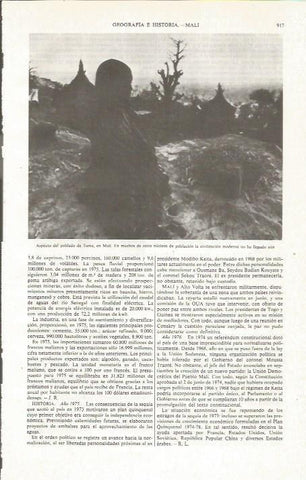 LAMINA ESPASA 36136: Poblado de Tama, Mali