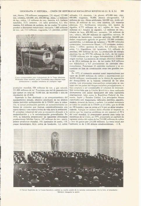 LAMINA ESPASA 36163: Cuarta Sesion del Soviet Supremo 