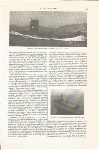 LAMINA ESPASA 36185: Submarino Narval
