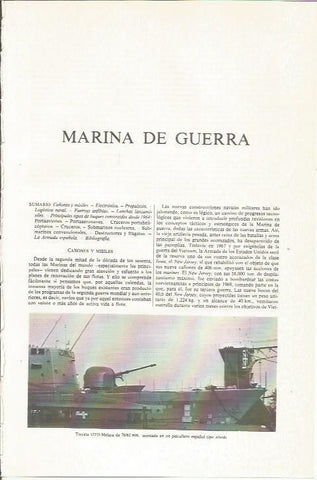 LAMINA ESPASA 36174: Torreta OTO-Melara en el patrullero Alvedo