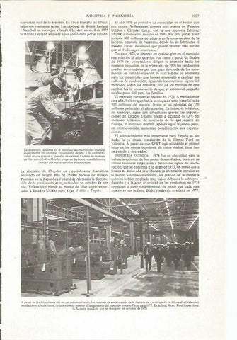 LAMINA ESPASA 36172: Fabrica Ford en Almusafes, Valencia