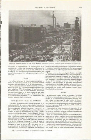 LAMINA ESPASA 36171: Factoria quimica en Reka Devila, Bulgaria