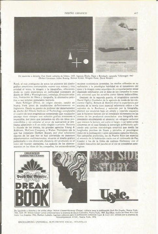LAMINA ESPASA 36015: Diseño grafico: carteles de Estados Unidos y Alemania