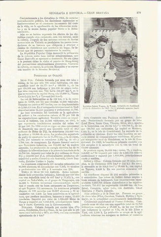 LAMINA ESPASA 35858: La reina Salote Topou de Tonga e Isabel II
