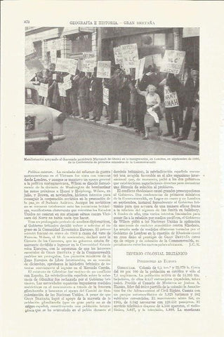 LAMINA ESPASA 35857: Apoyo al presidente Nkrumah de Ghana