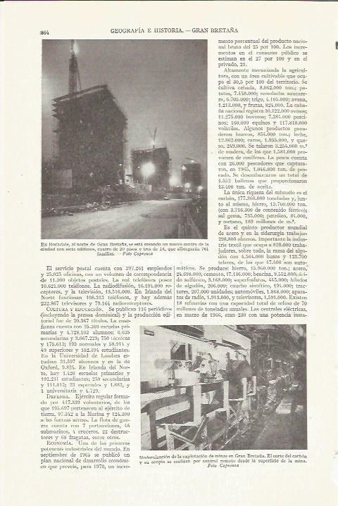 LAMINA ESPASA 35854: Construccion de edificios en Rochdale, Gran Bretaña