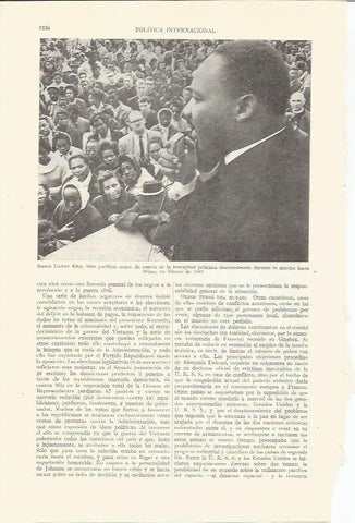LAMINA ESPASA 35841: Maritn Luther King en 1965