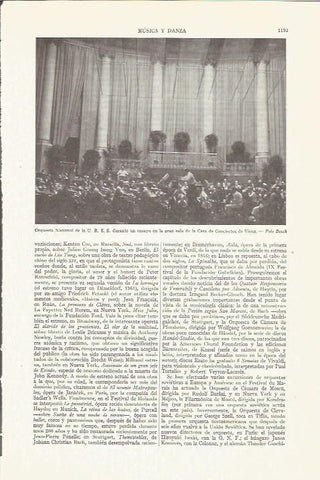 LAMINA ESPASA 35840: Orquesta Nacional de la URSS