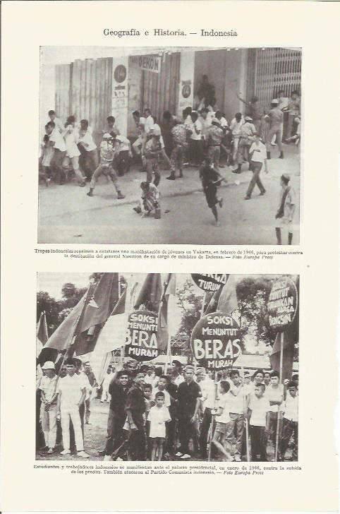 LAMINA ESPASA 35867: Represion militar en Yakarta en 1966, Indonesia