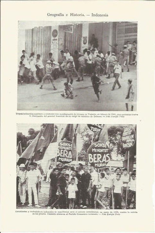 LAMINA ESPASA 35867: Represion militar en Yakarta en 1966, Indonesia