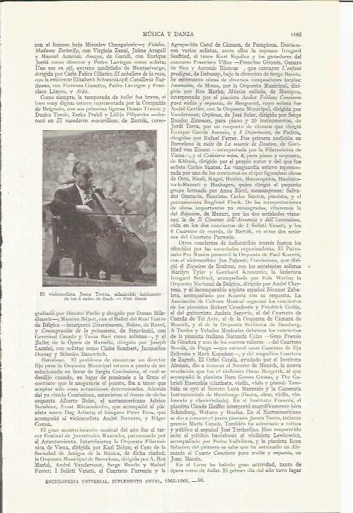 LAMINA ESPASA 35836: El violoncelista Josep Trotta