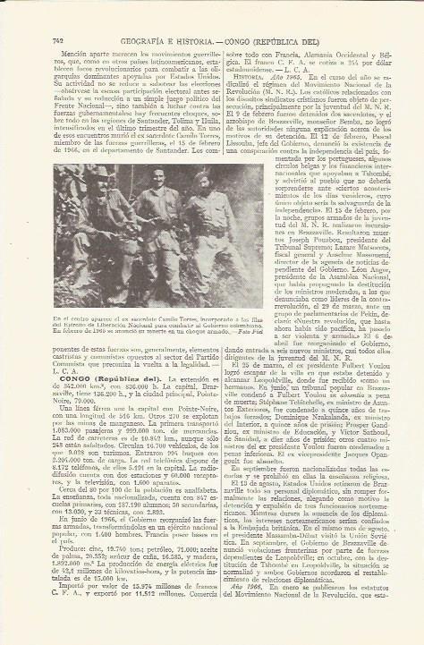 LAMINA ESPASA 35798: El sacerdote Camilo Torres en el Ejercito de Liberacion Nacional