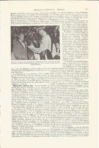 LAMINA ESPASA 35794: Independencia de Barbados en 1966