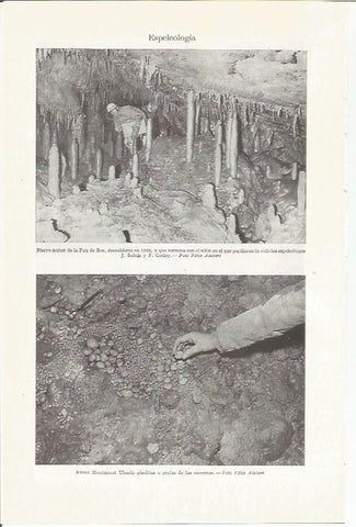LAMINA ESPASA 35786: Fou de Bor y perlas de las cavernas de Ubach