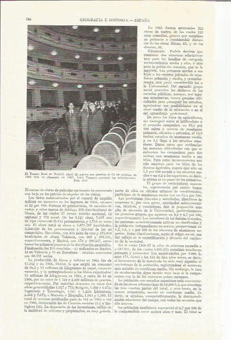 LAMINA ESPASA 35807: Lora Tamayo en el Teatro Real de Madrid 