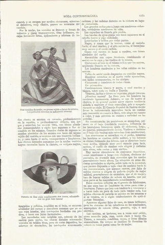 LAMINA ESPASA 35833: Vestidos de noche de influencia oriental