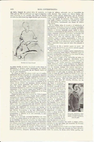 LAMINA ESPASA 35832: Retrato de Coco Chanel
