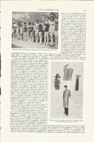 LAMINA ESPASA 35827: Modelos de bañador
