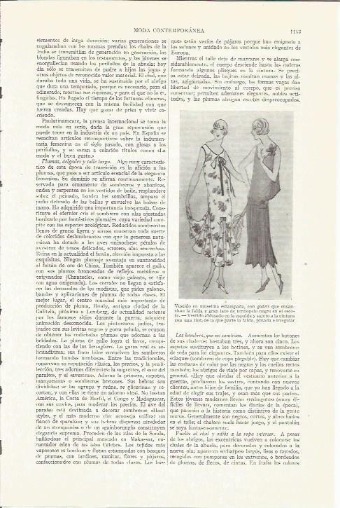 LAMINA ESPASA 35821: Vestido de muselina 