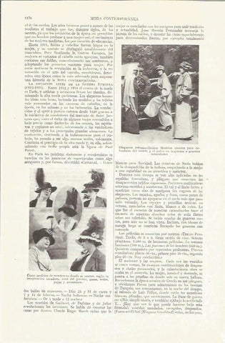 LAMINA ESPASA 35818: Modelos de sombreros de 1915