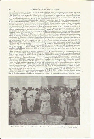 LAMINA ESPASA 35815: Isabel II en Etiopia en 1965