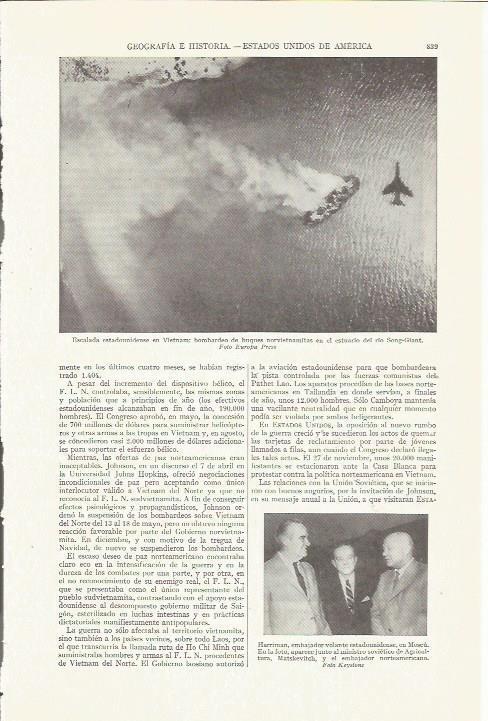 LAMINA ESPASA 35814: Bombardeo en Vietnam